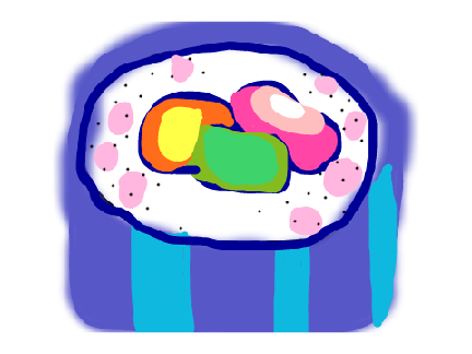 Sushi Drawing