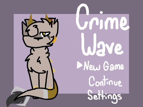 *blood warning* Crime Wave