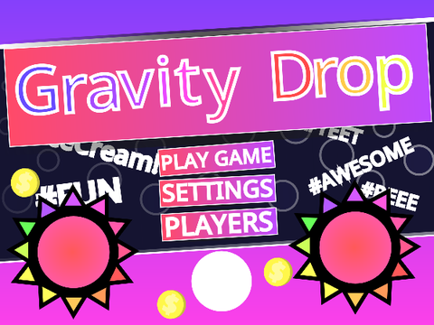 Gravity Drop - Vector Game