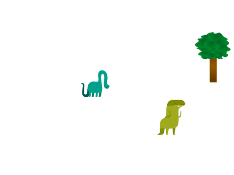 A simple seek & avoid game