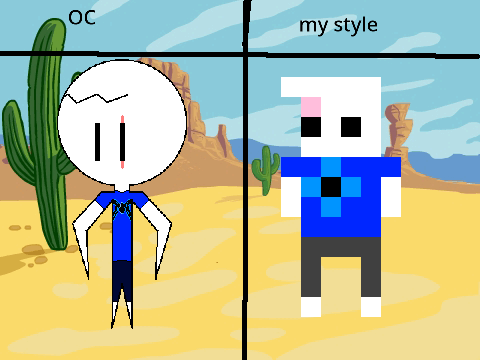 You OC into my style