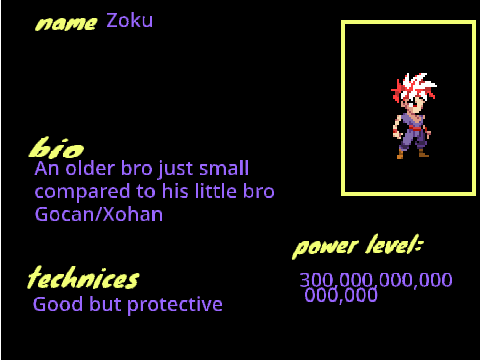 Dragon ball galactic Zoku