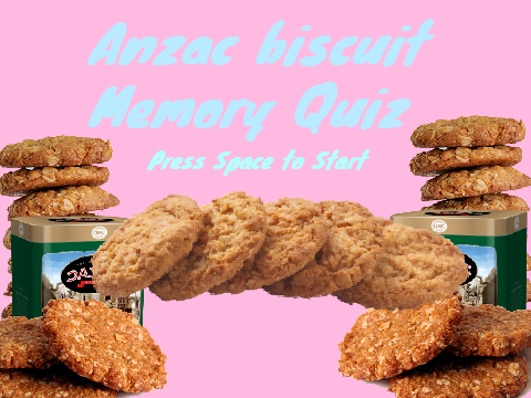 History Decades (Anzac cookies invention quiz)
