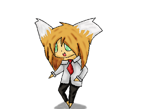 Fox girl chibi