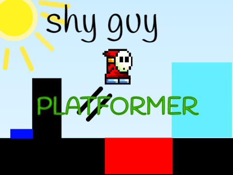 Shy guy - A platformer