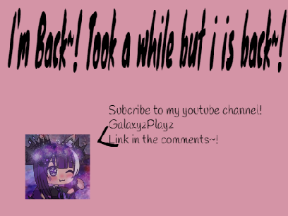 I'm Back!!!