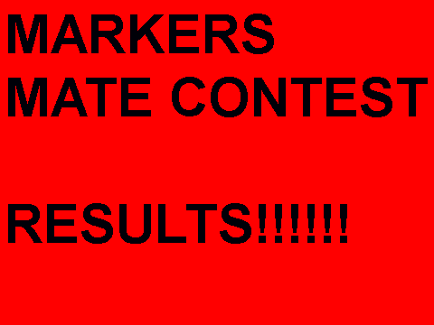 MARKERS MC RESULTS!!