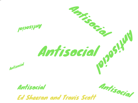 Ed Sheeran and Travis Scott: Antisocial