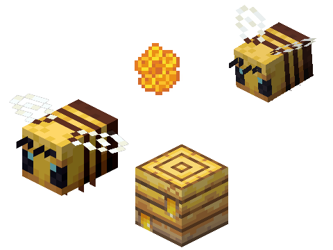 minecraft bee sprites
