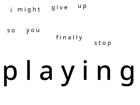 nothing