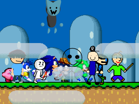 Add Yourself Walking in Super Mario World! Remixed