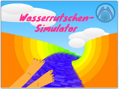 Wasserrutschen-Simulator / Water slide simulator