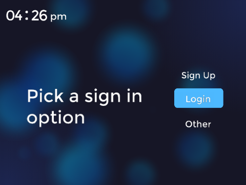Login | Concept 2