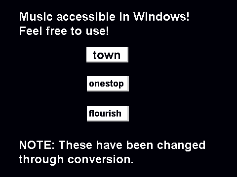 Windows Extra Music