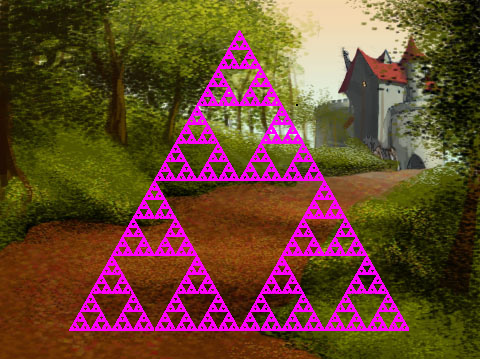 Sierpinski Triangle - Turbo Mode Demo
