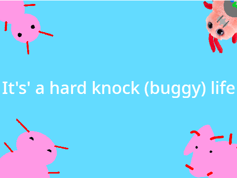 It's a hard knock (buggy) life