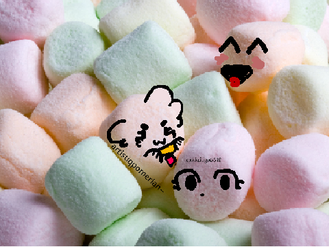 Add yourself as a marshmallow... remix remix