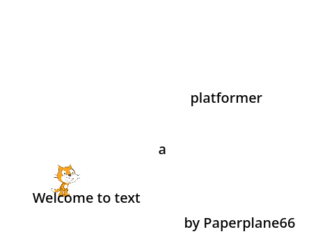 Text - A Platformer
