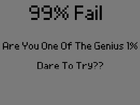 A Game You Will Never Win~100