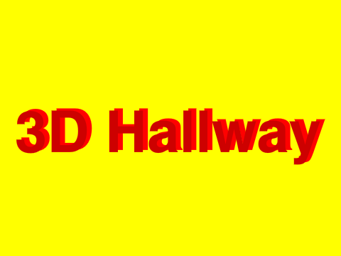 3D Hallway