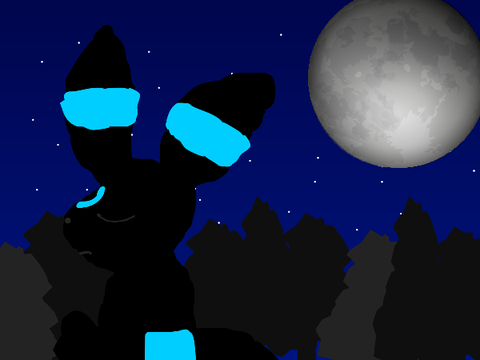 Shiny Umbreon Animation