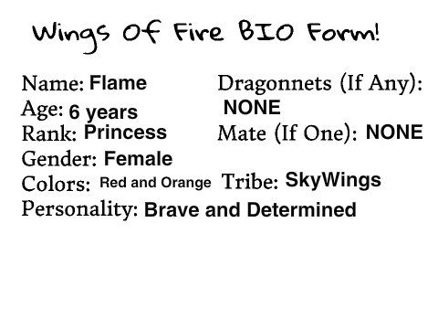 Wings Of Fire Bio! remix