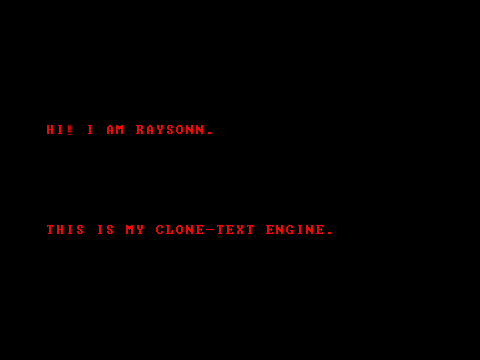 clone text engine