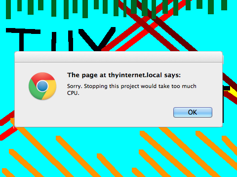 Thy internet on thy internet