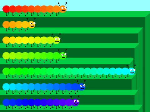 Rainbow Caterpillar Creator