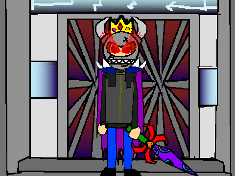 The masked shadow king.
