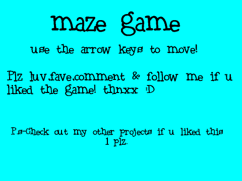 Maze Game