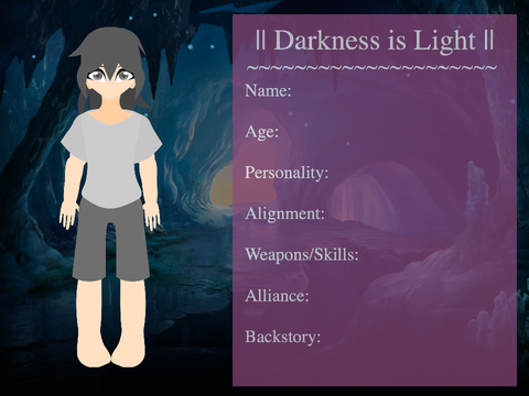 || Darkness is Light || Signup