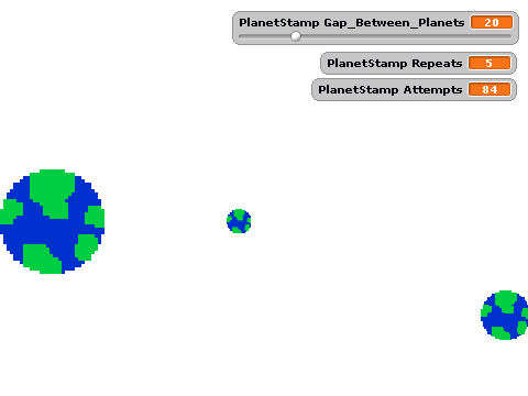 Intersecting Circles Example