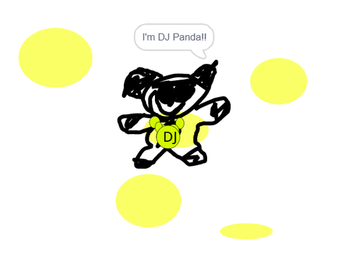 The funny animation 4 (The DJ Panda)!!