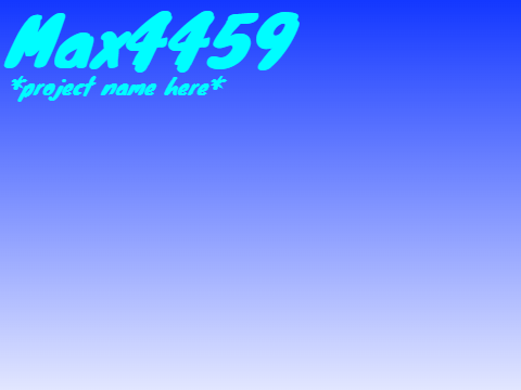 thumbnail for @Max4459