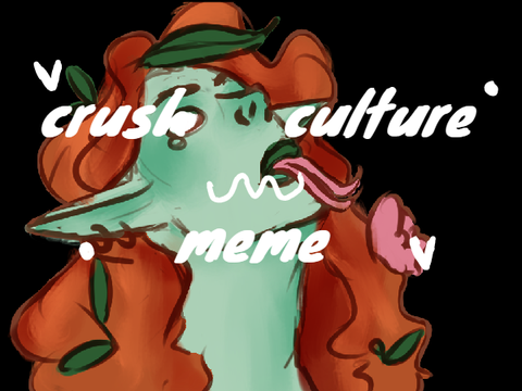 crush culture ♡ original meme