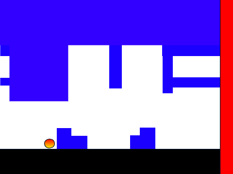 red & blue a platformer