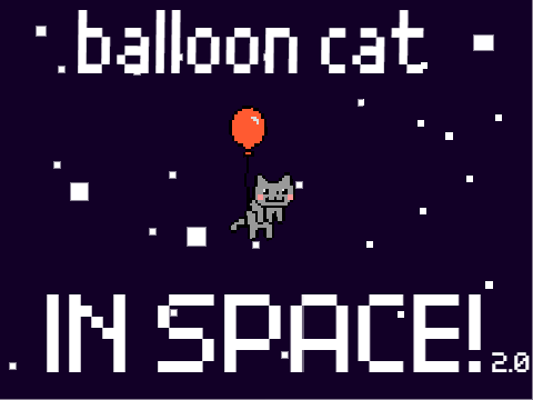 balloon cat IN SPACE! 2.0