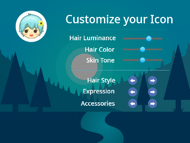 Icon Maker Concept Design Seperated