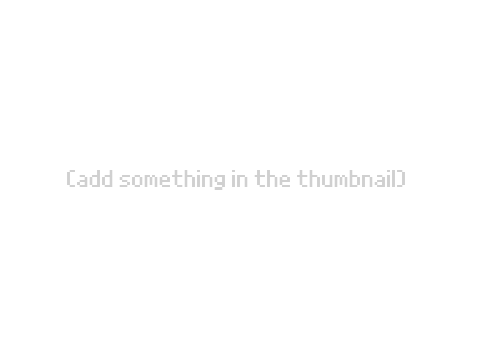 make your own thumbnail/project base