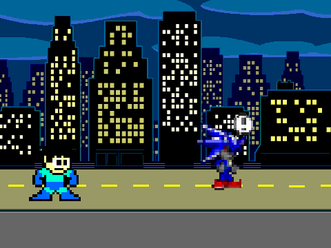 DEATH BATTLE! - Megaman VS. Metal Sonic