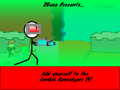 Add Yourself to the Zombie Apocalypce (4)