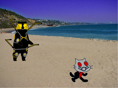 Ant-Cat vs. Bear Yellow Jacket