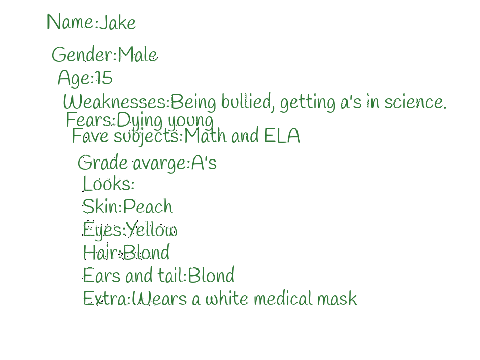 Bio for highschool RP