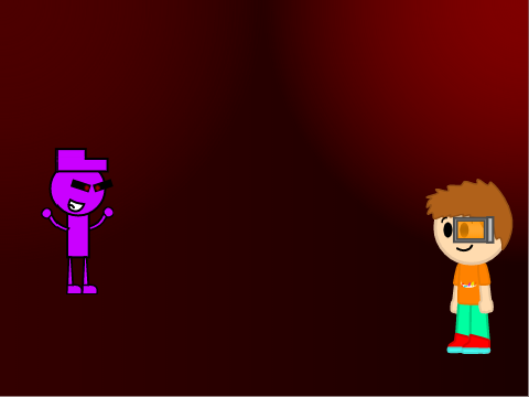 (RPG) AY fighing purple guy (with a purple guy sprite)