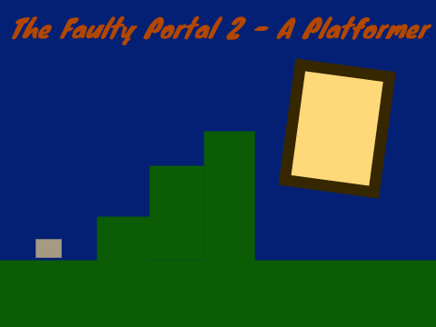 The Faulty Portal 2 (A Platformer) - Where am I