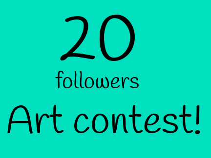 20 follower art contest!