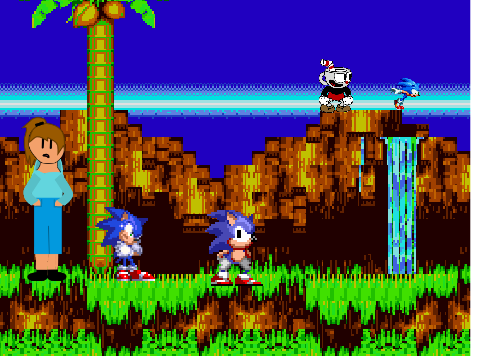 add yourself waiting with sonic 
