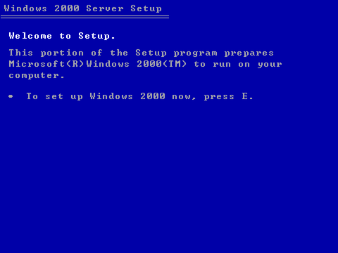 Windows 2000 Advanced Server (Beta Edition)