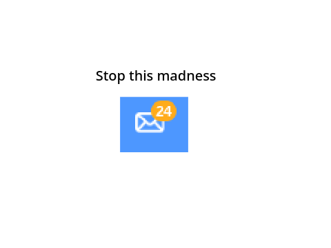 Stop this madness nOw